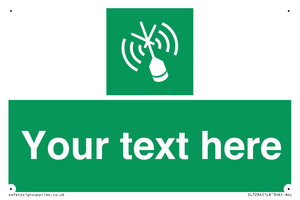 Custom sign safe condition Emergency position beacon